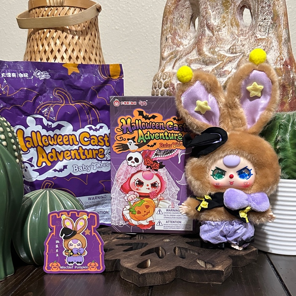Baby Three Halloween Cast Adventure MISCHIEF PUMPKIN